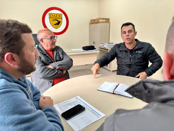 Na manhã desta quinta-feira, 11 de junho, a Prefeitura de Tramandaí participou de uma reunião na unidade regional do DAER, em Osório, com o superintendente regional, Vagner Menezes Seering.